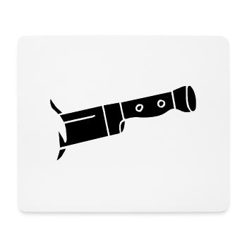 Messer Knife deadly tödlich Tod Halloween Zombie - Mousepad (Querformat) - Weiß - Vorne