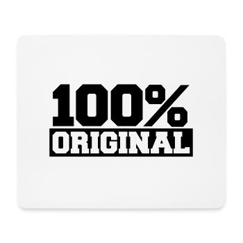 100 Percent Original - Mousepad (Querformat) - Weiß - Vorne