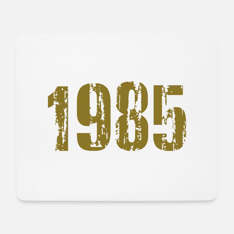 1985 - Mousepad (Querformat) - Weiß