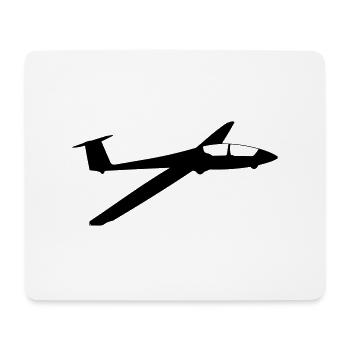 Alexander Schleicher ASK 21 - Mousepad (Querformat) - Weiß - Vorne