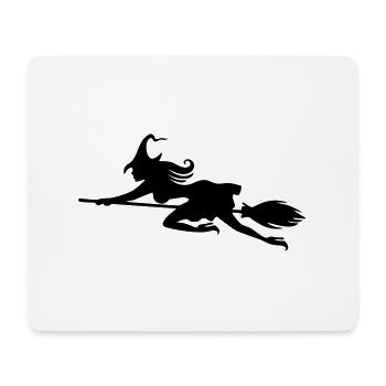 Hexe T-Shirt machs selber - Mousepad (Querformat) - Weiß - Vorne