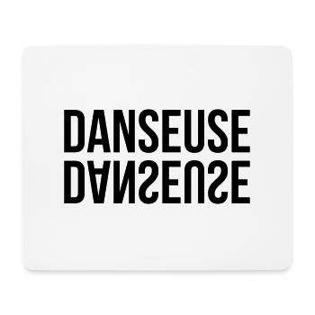 Tänzerin / Tänzer / Musik / Tanz / Dance - Mousepad (Querformat) - Weiß - Vorne