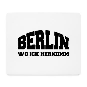 berlin - Mousepad (Querformat) - Weiß - Vorne