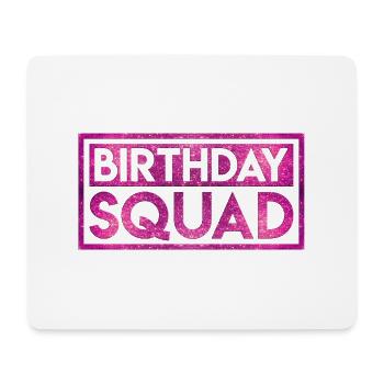 Équipe d'anniversaire - Tapis de souris (format paysage) - blanc - Devant