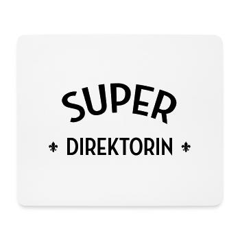 Direktor Direktorin Leiter Leiterin Schule Führer - Mousepad (Querformat) - Weiß - Vorne