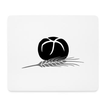 Broetchen grain grain 3 2farbig changeable - Mouse Pad (horizontal) - white - Front