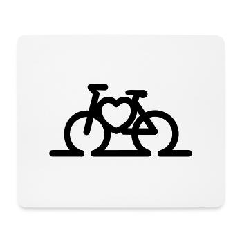 cycling - Mouse Pad (horizontal) - white - Front