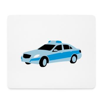 polizei - Mousepad (Querformat) - Weiß - Vorne