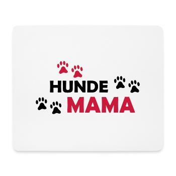 hunde_mama_002 - Mousepad (Querformat) - Weiß - Vorne