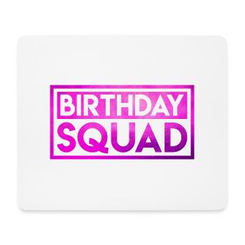 Anniversaire Squad - Tapis de souris (format paysage) - blanc - Devant
