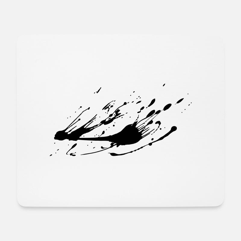 Splish Splash - Mousepad (Querformat) - Weiß