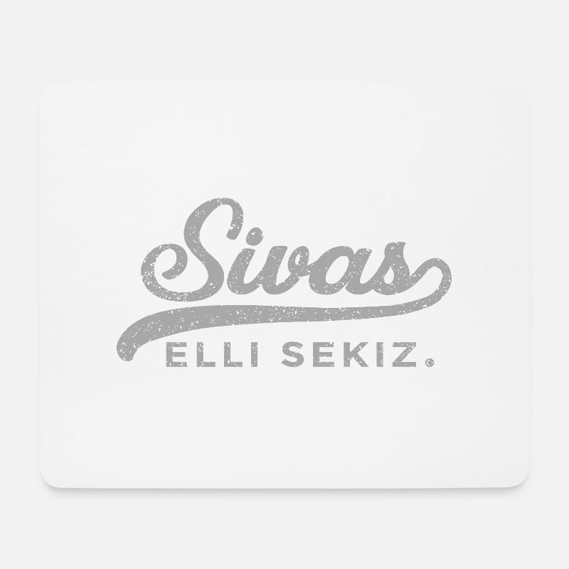 Sivas - Mousepad (Querformat) - Weiß