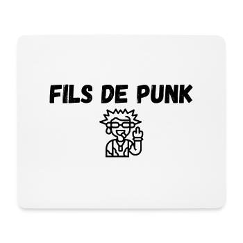 Fils de Punk (2) - Tapis de souris (format paysage) - blanc - Devant