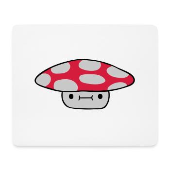 Petit champignon sucré - Tapis de souris (format paysage) - blanc - Devant