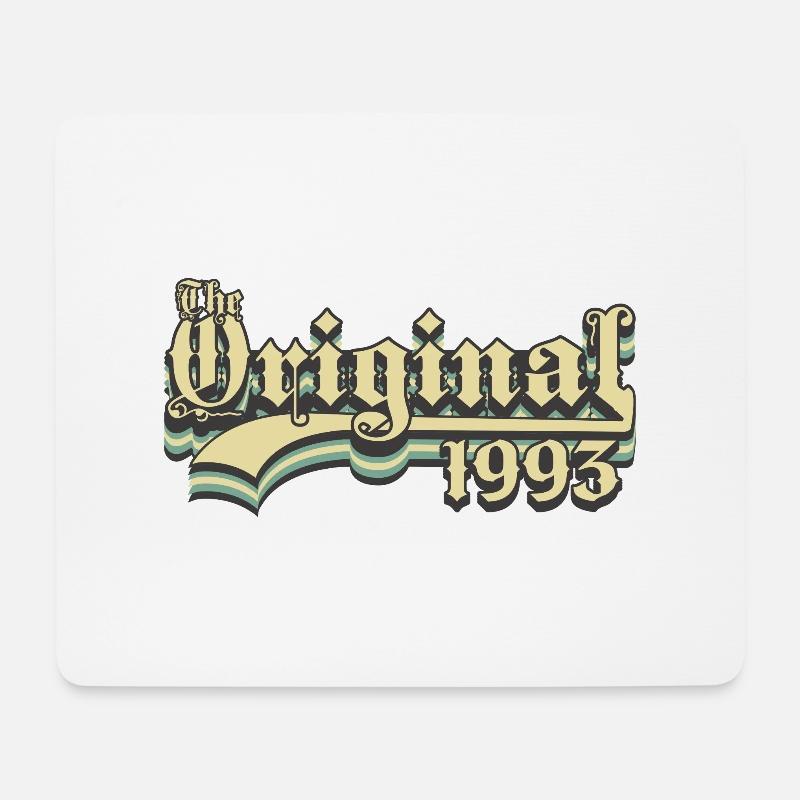Born in 1993 - Mouse Pad (horizontal) - white