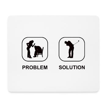Golf Golf Club Saying Golf Ball Golfer - Mouse Pad (horizontal) - white - Front