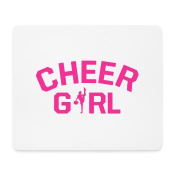 Cheer Girl Cheerleading Cheerleader Cheerdance Gym - Mousepad (Querformat) - Weiß - Vorne