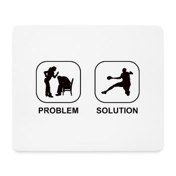 Handball club Handball handball players Handball players - Mouse Pad (horizontal) - white - Front