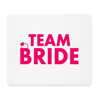 Team bride - Mousepad (Querformat) - Weiß - Vorne