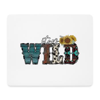 Country Musik ländlich Landei Countrymusiker Mom - Mousepad (Querformat) - Weiß - Vorne