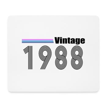 1988 - Mouse Pad (horizontal) - white - Front
