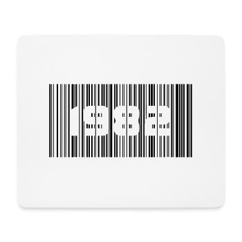 Year of birth Birthday Born In - Made in 1982 - Mouse Pad (horizontal) - white - Front