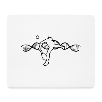 Tennisverein Tennis Tennisspieler Tennisschläger - Mousepad (Querformat) - Weiß - Vorne