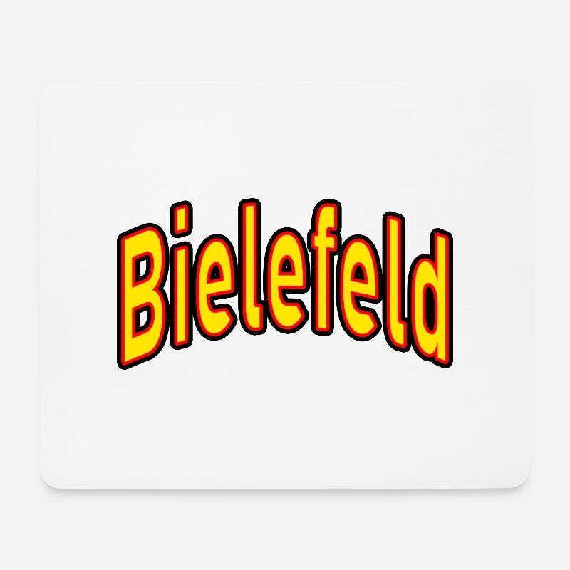 Bielefeld - Mousepad (Querformat) - Weiß