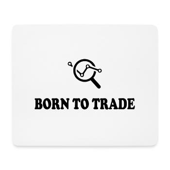 Bitcoin Trading Crypto Stocks - Tapis de souris (format paysage) - blanc - Devant