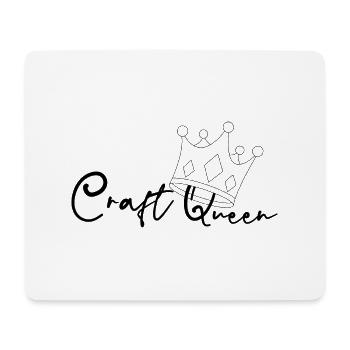 Reine - Tapis de souris (format paysage) - blanc - Devant