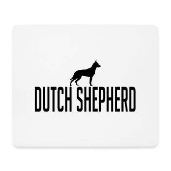 Dutch Shepherd Hunderasse Hunde Wilsigns - Mousepad (Querformat) - Weiß - Vorne