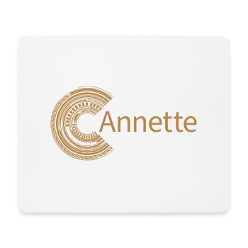 Für Annette - Mousepad (Querformat) - Weiß - Vorne