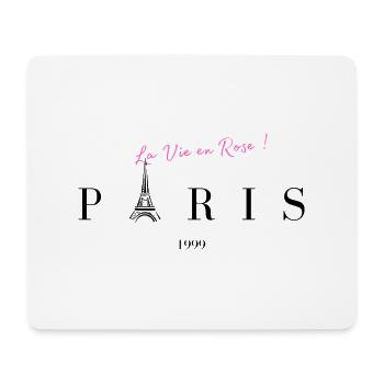PARIS, die ewige Stadt 1999 La Vie en Rose T-sh - Mousepad (Querformat) - Weiß - Vorne