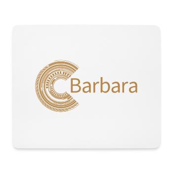 Für Barbara - Mousepad (Querformat) - Weiß - Vorne