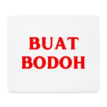 Malaysisch Sprache nichts machen - Mousepad (Querformat) - Weiß - Vorne