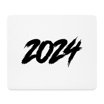 2024 - Mousepad (Querformat) - Weiß - Vorne