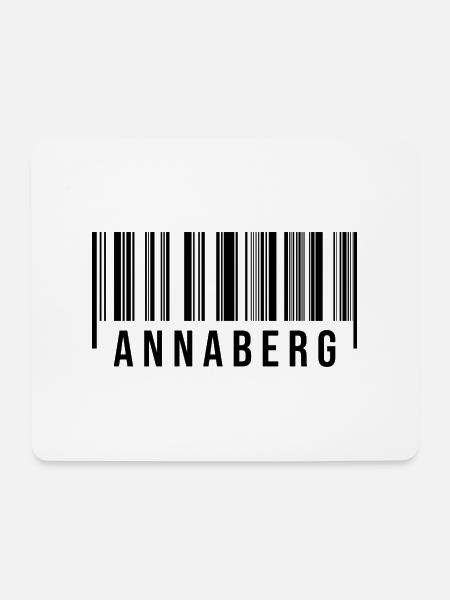 Erzgebirge Annaberg - Mousepad (Querformat) - Weiß