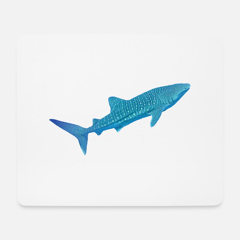 Whale shark - Mouse Pad (horizontal) - white