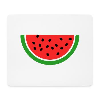 pastèque - Tapis de souris (format paysage) - blanc - Devant