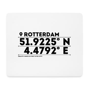 Rotterdam: Modern Architecture & Maritime Heritage - Mouse Pad (horizontal) - white - Front