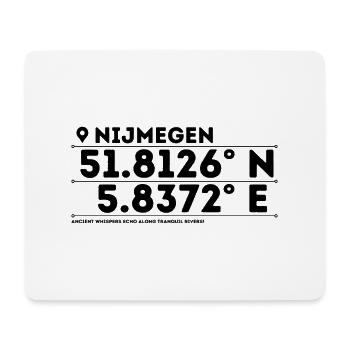 Nijmegen: Oldest City & Riverside Serenity - Mouse Pad (horizontal) - white - Front