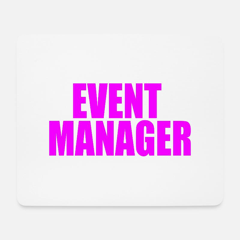 EVENT MANAGER - Mouse Pad (horizontal) - white