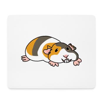 Guinea pig - Mouse Pad (horizontal) - white - Front