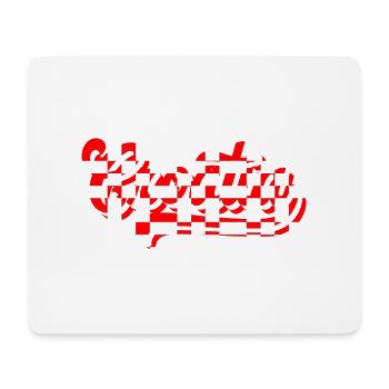 Kroatien hrvatska Kroatien hr Zagreb split Dubrovnik - Mousepad (Querformat) - Weiß - Vorne