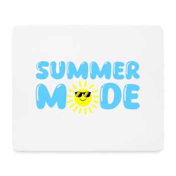 summer mode - Mousepad (Querformat) - Weiß - Vorne