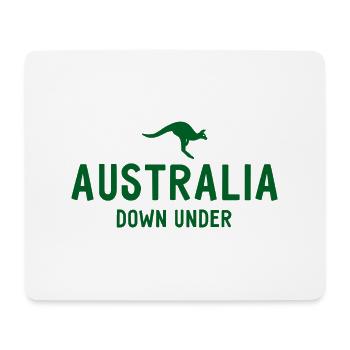 Australia - Down Under - Australien - Känguru - Mousepad (Querformat) - Weiß - Vorne