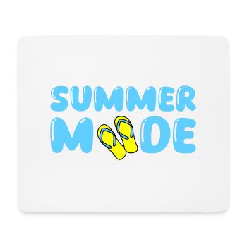 summer mode - Mousepad (Querformat) - Weiß - Vorne