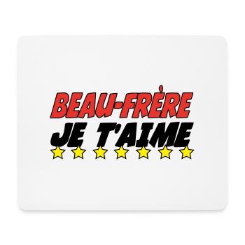 Schwager, ich liebe dich - Mousepad (Querformat) - Weiß - Vorne