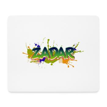croatia hrvatska croatia hrv hr travel zadar pag - Mouse Pad (horizontal) - white - Front
