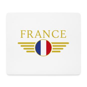 I Love France Elegance Style Design T-Shirt - Mouse Pad (horizontal) - white - Front
